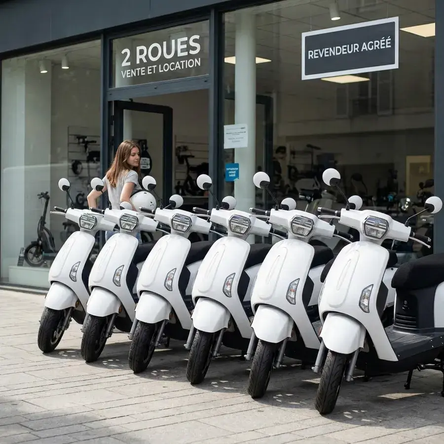 Distributeurs de 2 roues